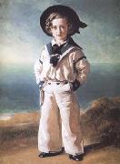 Dyck, Anthony van The Five Eldest Children of Charles I (mk25) Sweden oil painting artist
